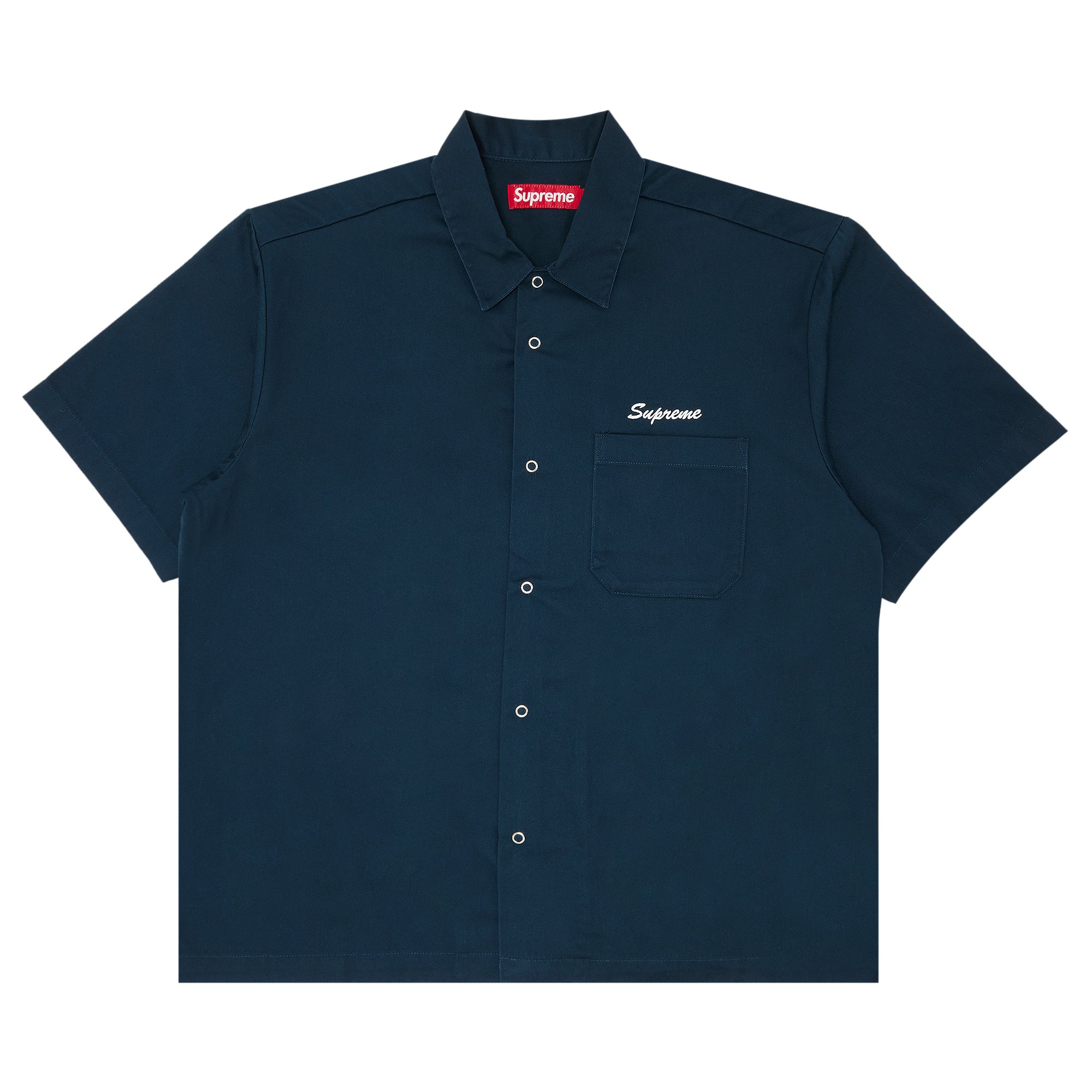 Buy Supreme Margaret Keane Teardrop Short-Sleeve Work Shirt 'Light Navy' -  SS24S18 LIGHT NAVY | GOAT