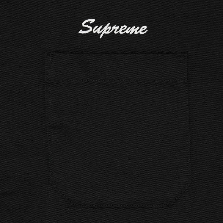 Supreme Margaret Keane Teardrop Short Sleeve Work Shirt Black