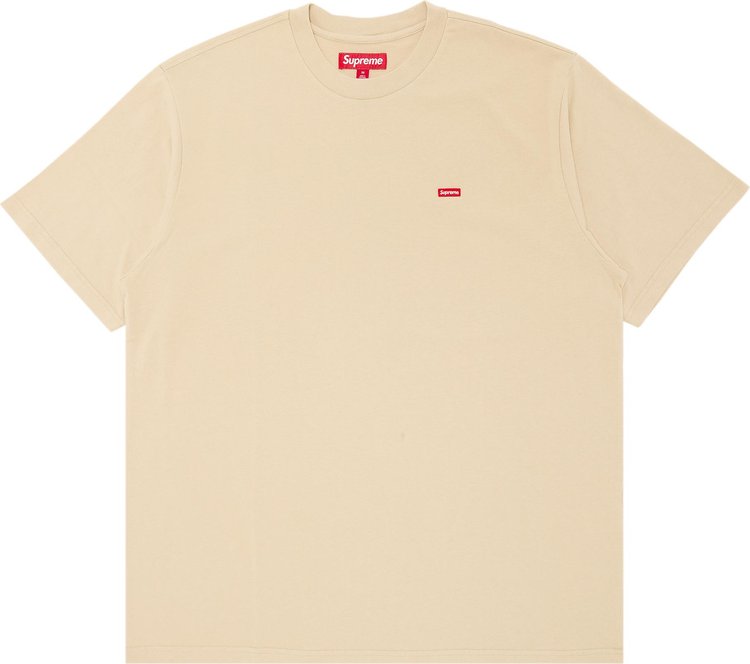 Supreme Small Box Tee Tan