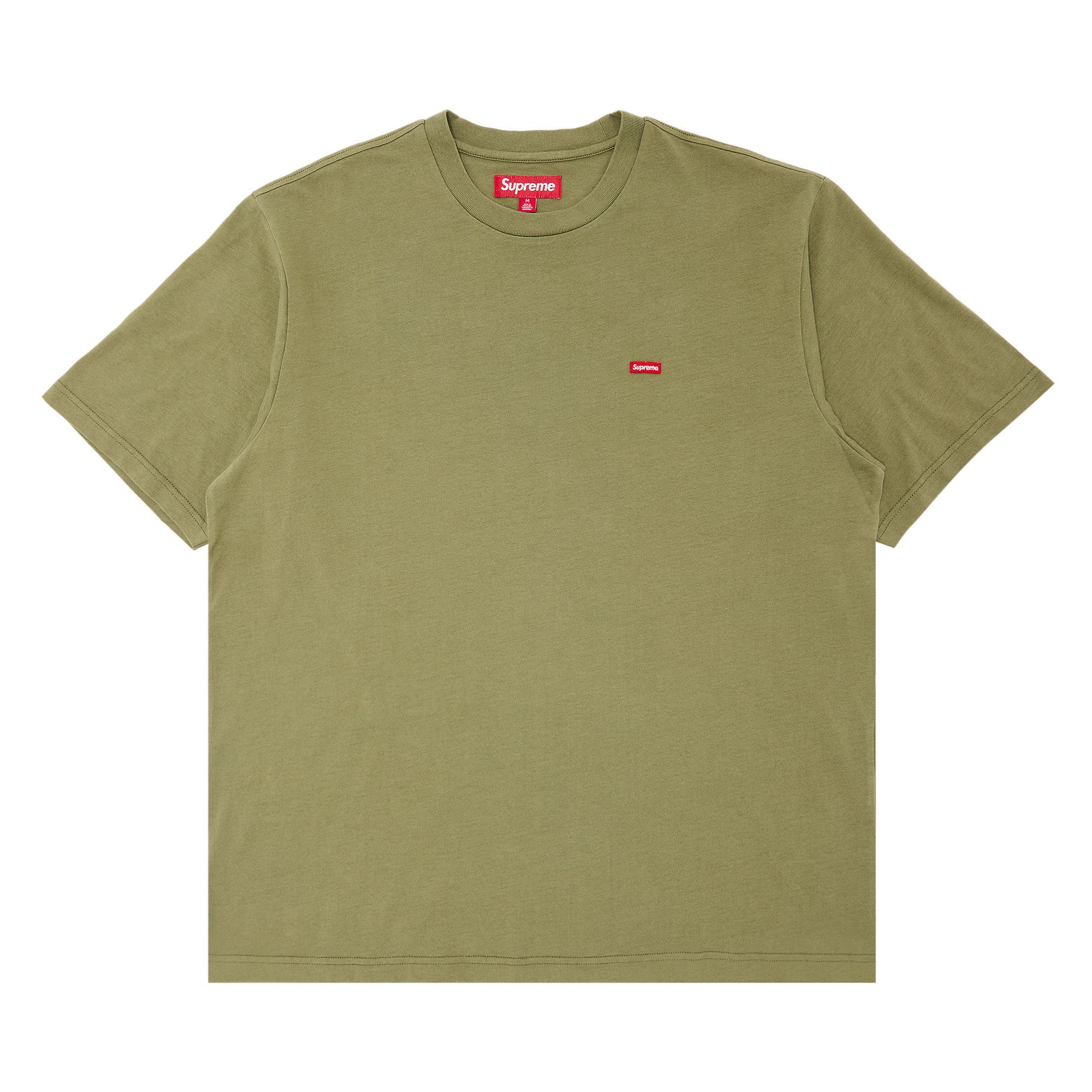 Supreme Small Box Logo Tee Dusty Olive (SS24) – STEALPLUG KL