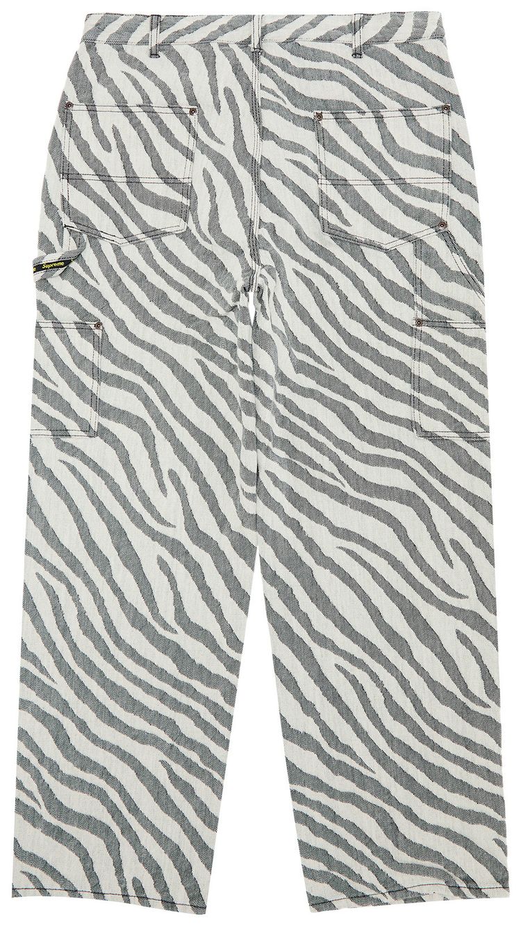 Supreme Double Knee Painter Pant Zebra
