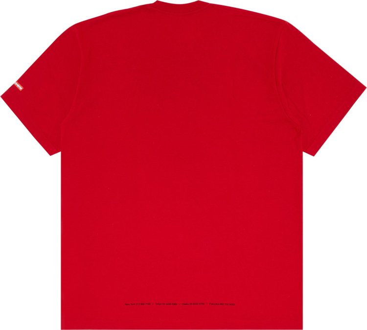 Supreme Tunnel Tee Red