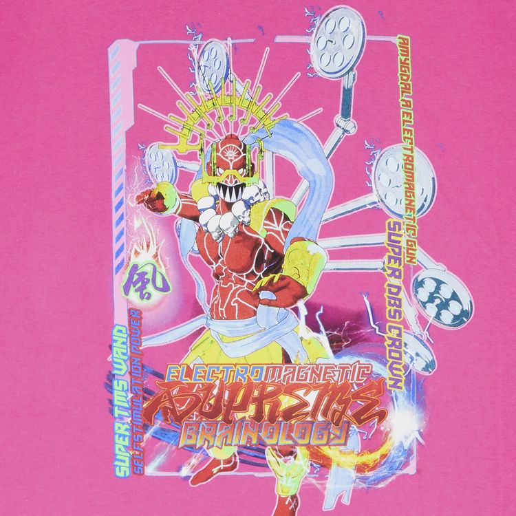 Supreme Electromagnetic Tee Fuchsia