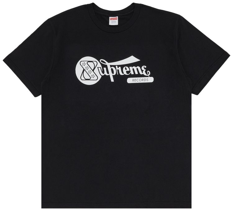 Supreme Records Tee Black
