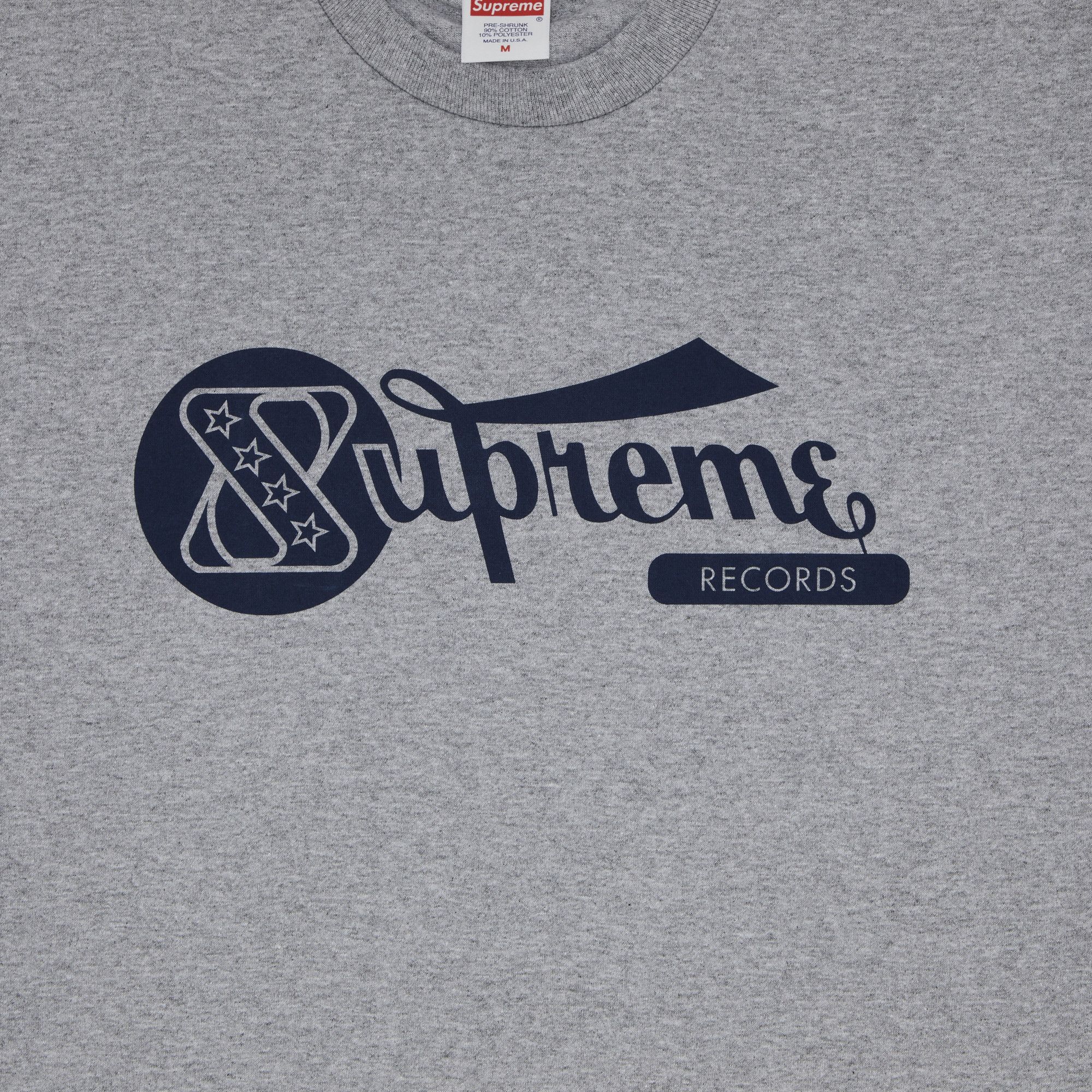豪奢な Buy HEATHER SS24T40 - Grey' 'Heather Tee Records Supreme トップス