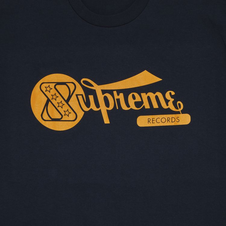 Supreme Records Tee Navy
