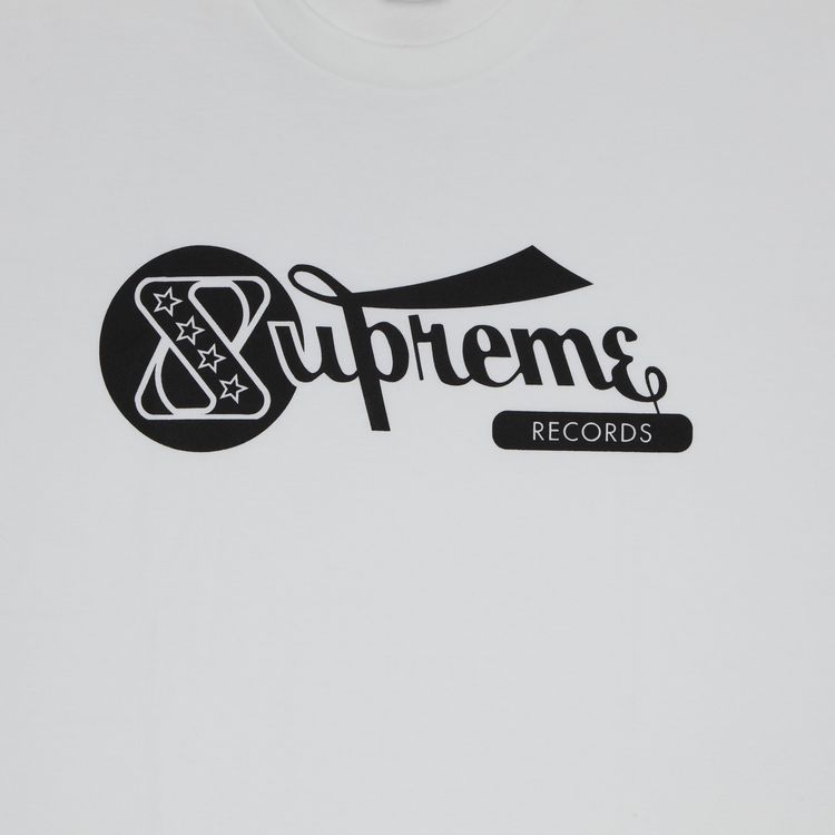 Supreme Records Tee White