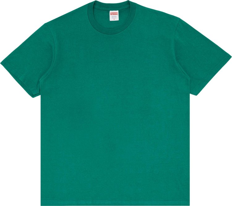 Supreme Paint Tee Green