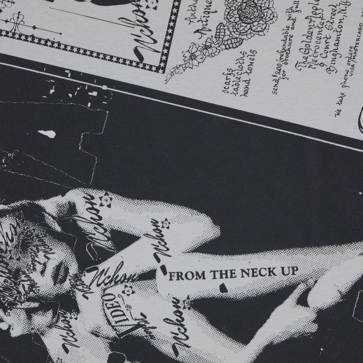 Supreme Collage Tee Cement Grey