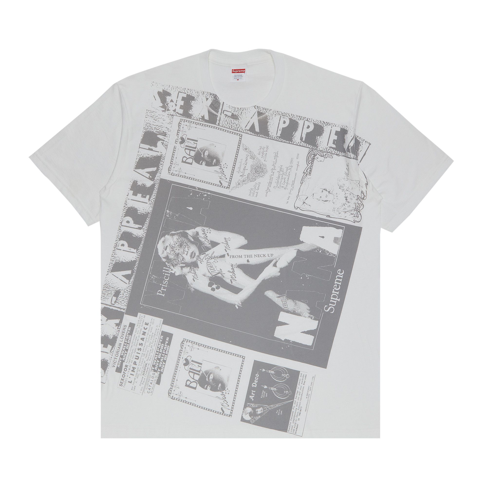★LMC★ DOODLE COLLAGE TEE white 7/22 예약발송] DOODLE COLLAGE TEE white - LMC | 엘엠씨