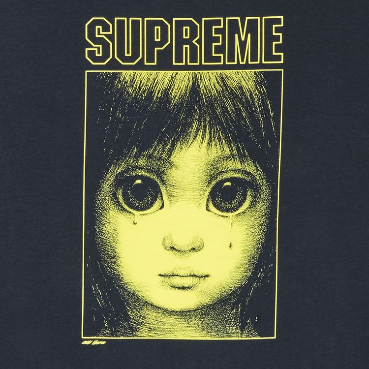 Supreme Margaret Keane Teardrop Tee Navy