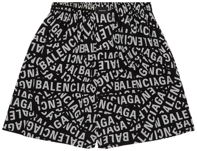 Balenciaga Shorts BlackGrey