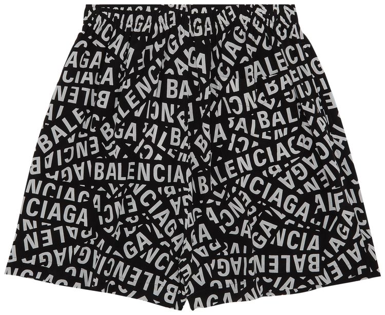 Balenciaga Shorts BlackGrey