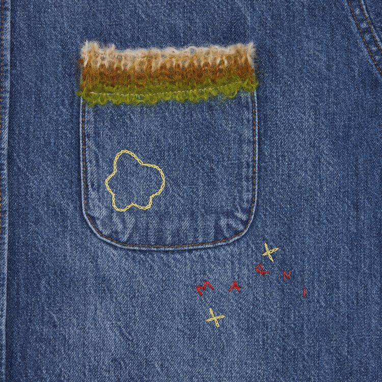 Marni Shirt Iris Blue