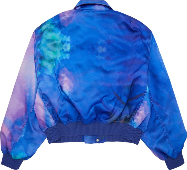 BLUEMARBLE Bomber Jacket Blue Dye