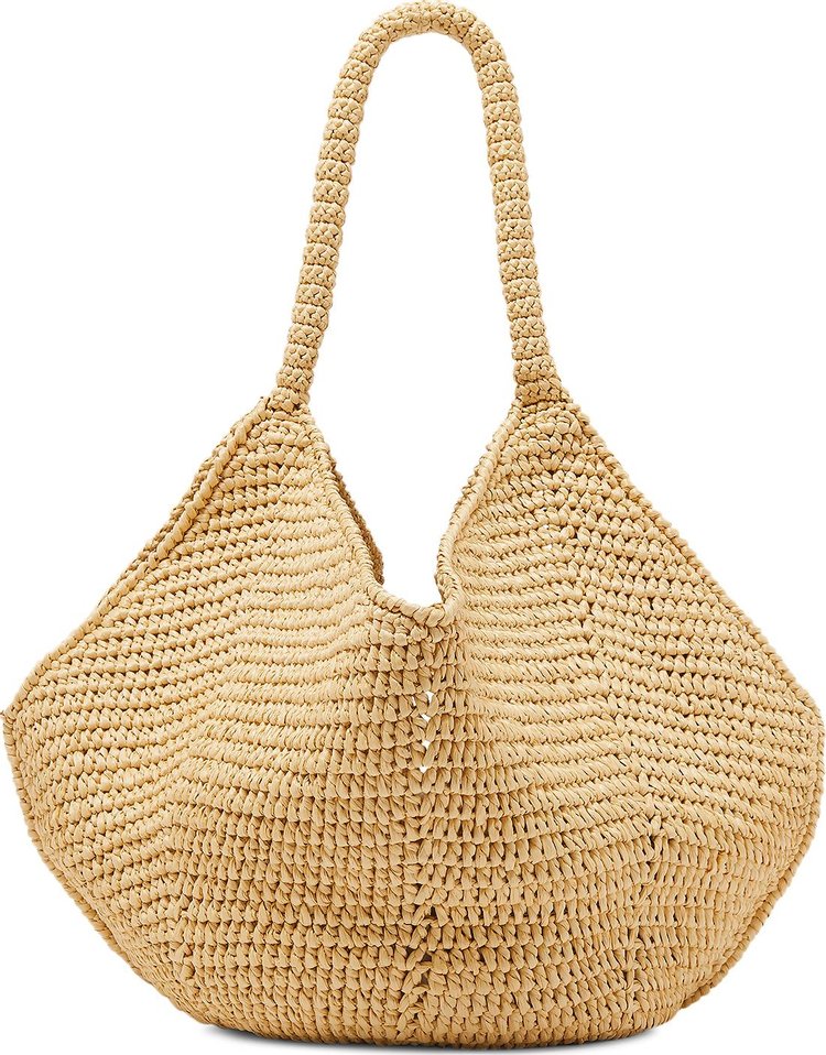 Khaite Medium Lotus Tote Bag Natural