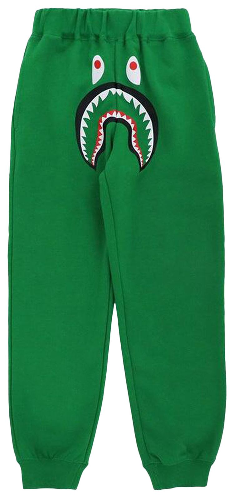 BAPE Shark Slim Sweatpants Olive Green