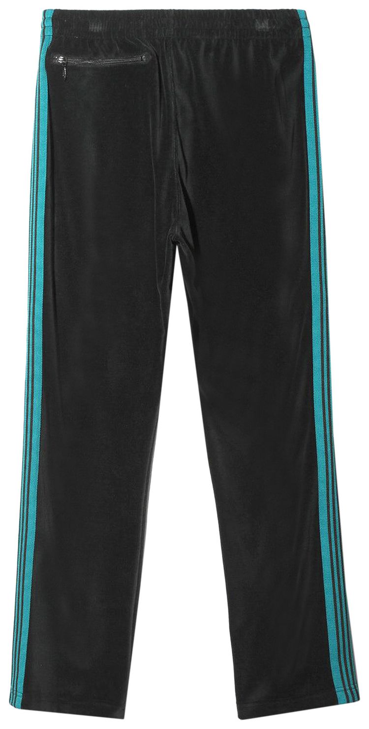 Needles Velour Narrow Track Pants Black