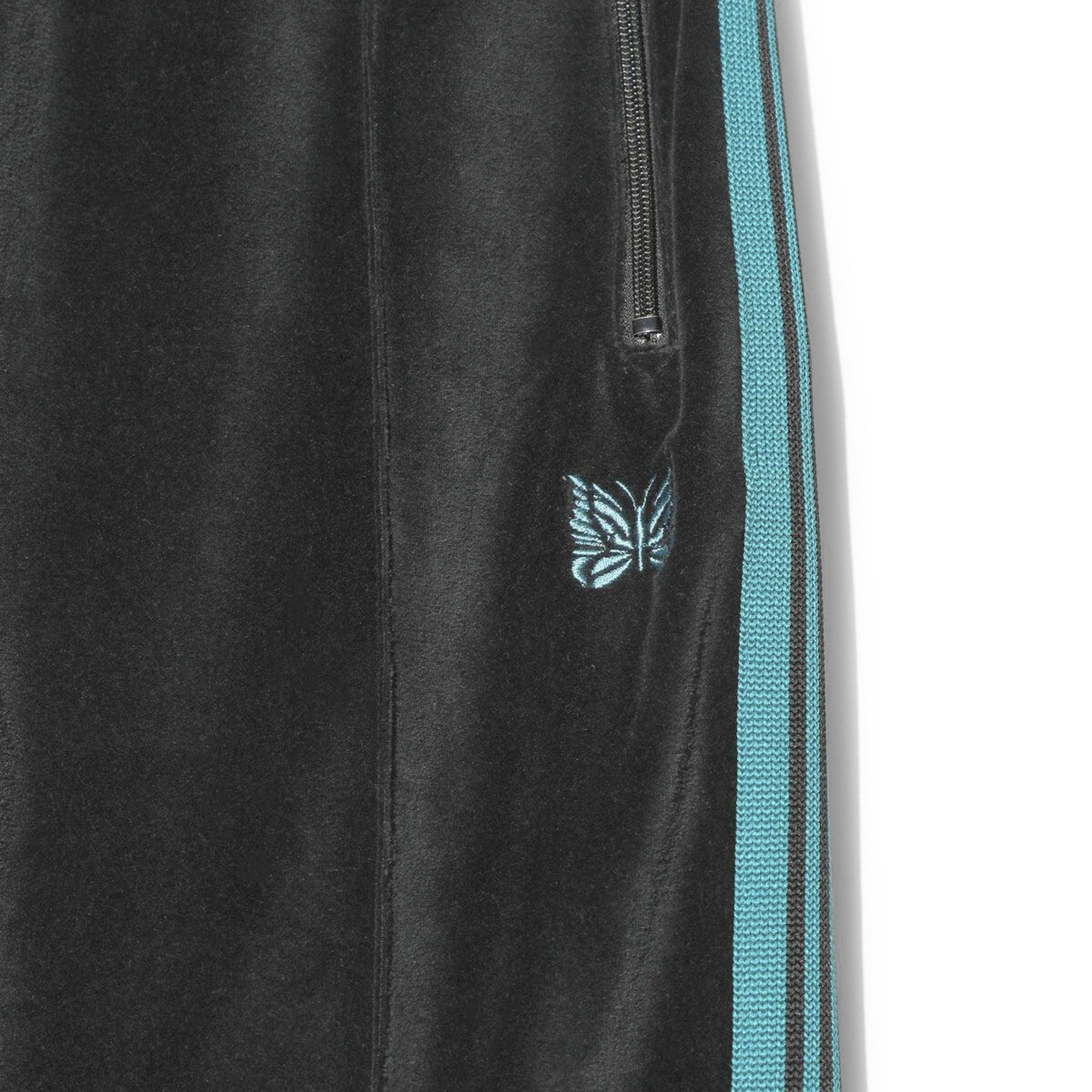 Buy Needles Velour Narrow Track Pants 'Black' - OT235 C BLAC