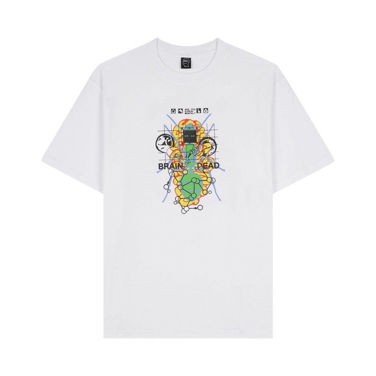 Brain Dead Future Sounds Tee White