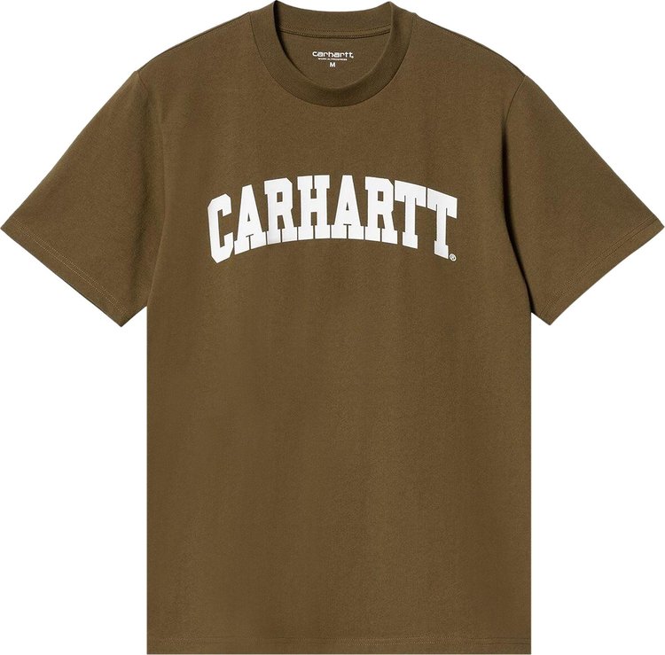 Carhartt WIP University Tee LumberWhite