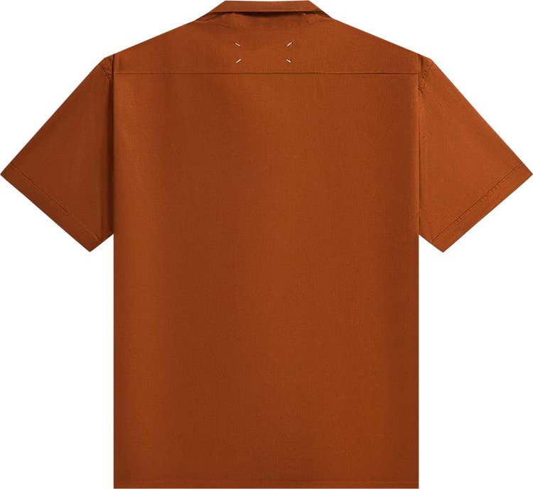 Maison Margiela Short Sleeve Shirt Brown