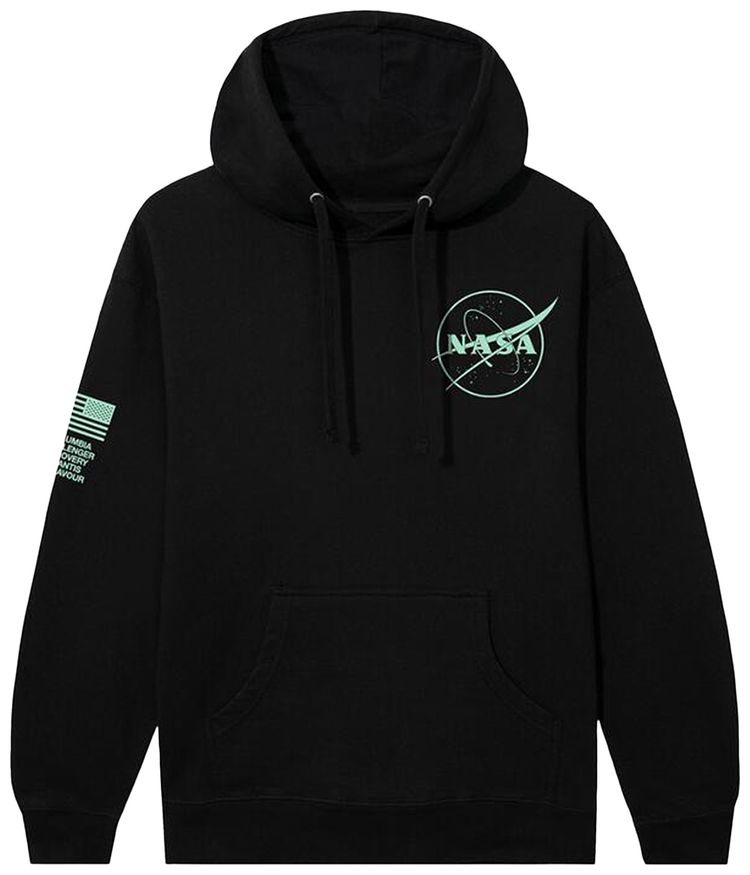 Anti Social Social Club Nebula Hoodie Black
