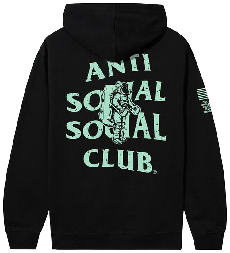Anti Social Social Club Nebula Hoodie Black