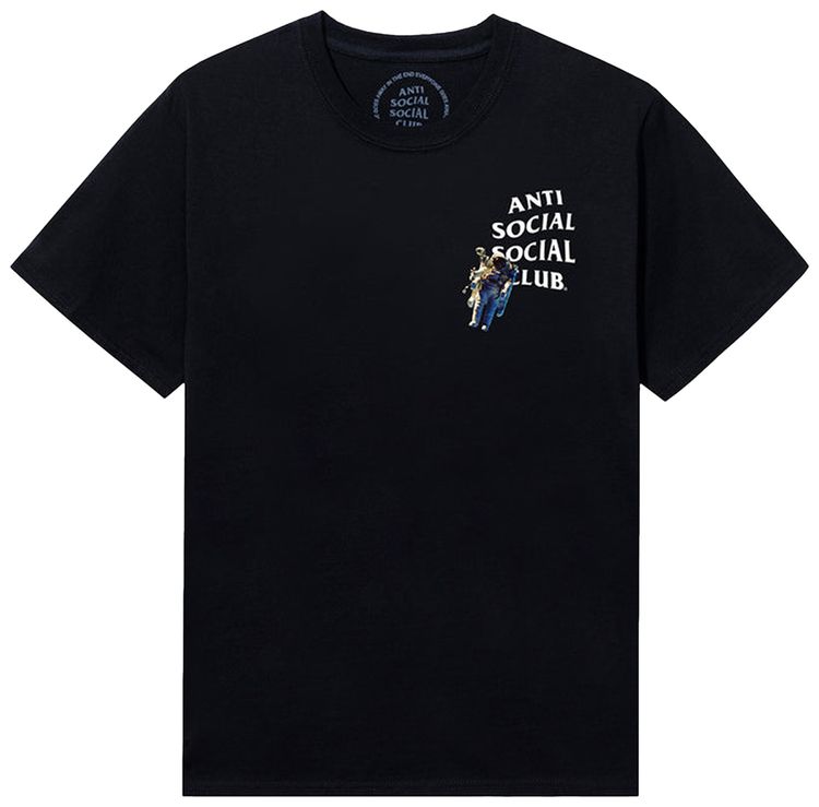 Anti Social Social Club Solar Flare Tee Black