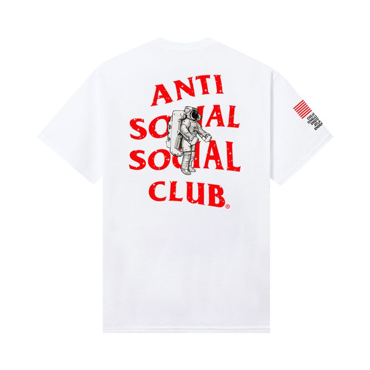 Anti Social Social Club Nebula Tee White