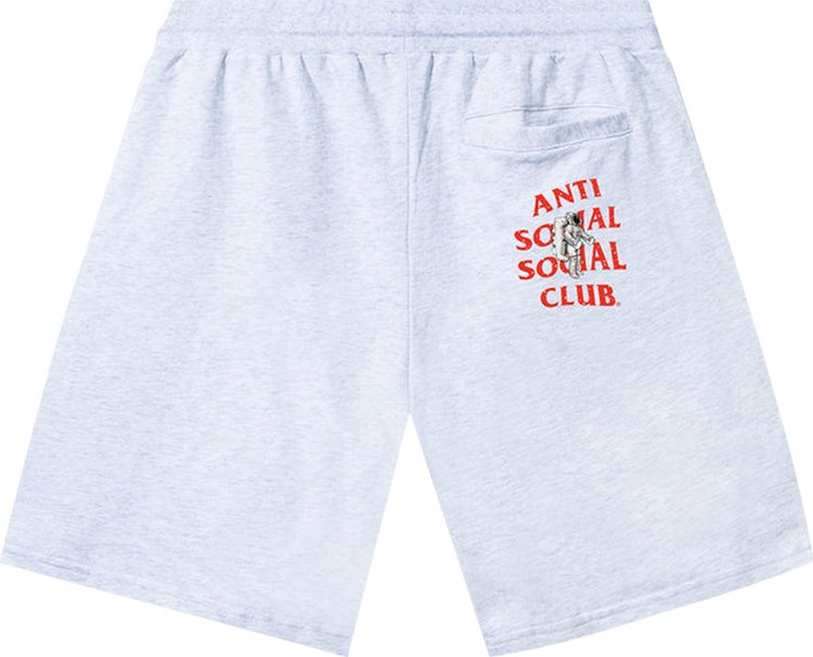 Anti Social Social Club Nebula Shorts Steel Heather