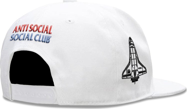 Anti Social Social Club Nebula Cap White