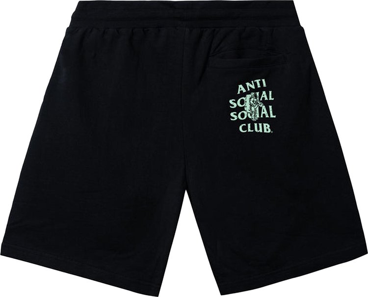 Anti Social Social Club Nebula Shorts Black