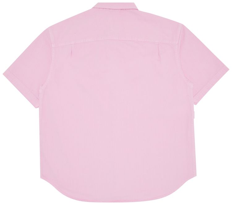 Buy Supreme Loose Fit Short-Sleeve Denim Painter Shirt 