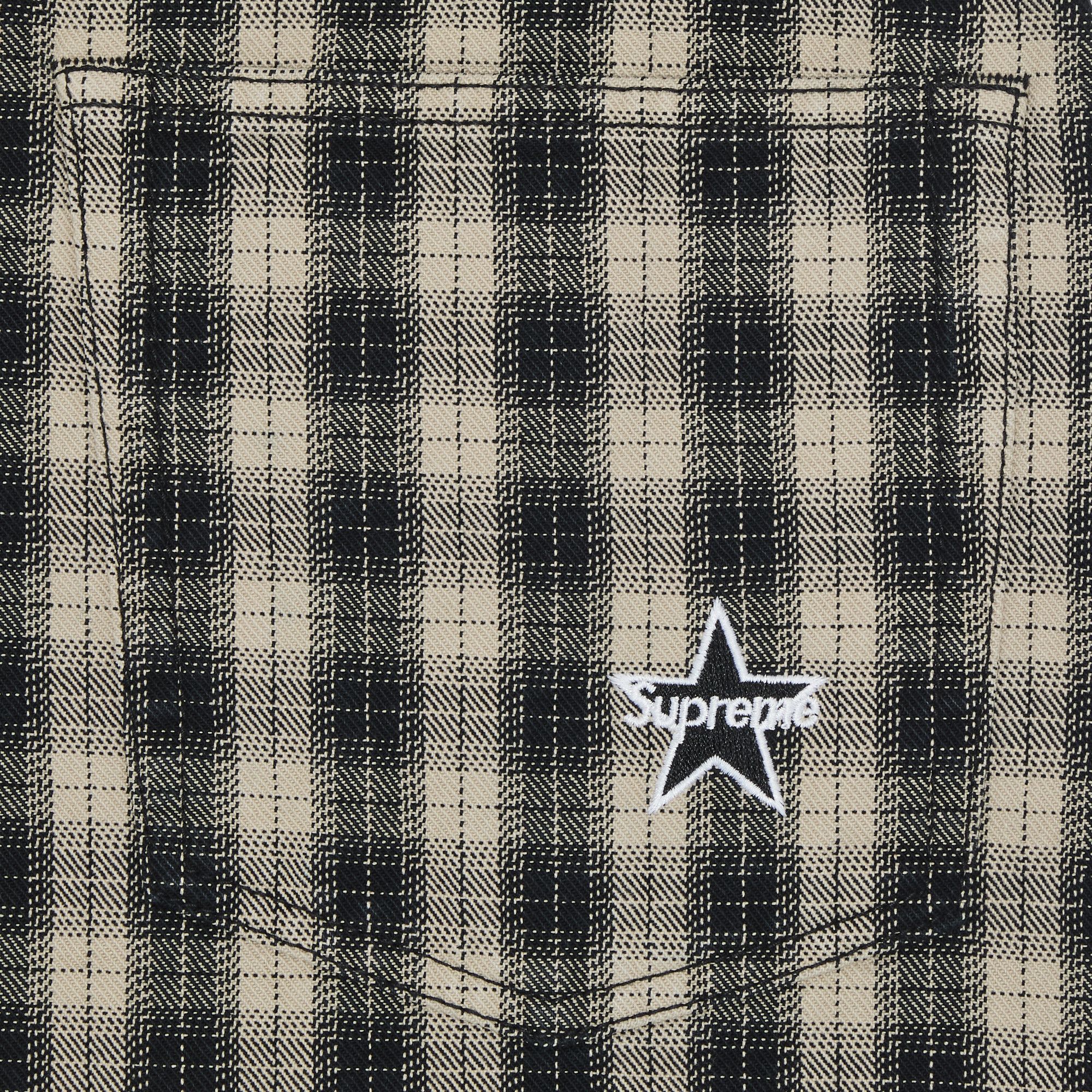 Buy Supreme Plaid Baggy Short 'Black' - SS24SH23 BLACK | GOAT