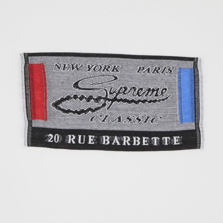 Supreme Intarsia Label Short Sleeve Top White