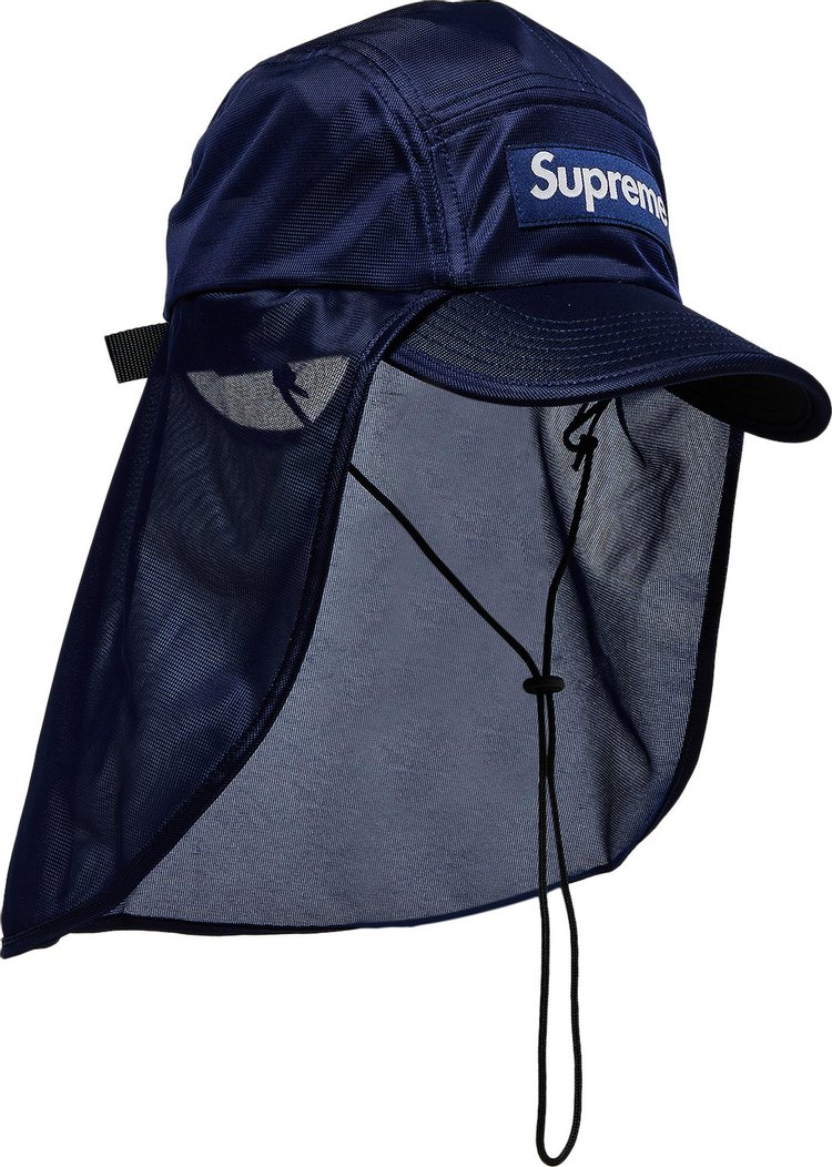 Supreme Mesh Sunshield Camp Cap Navy