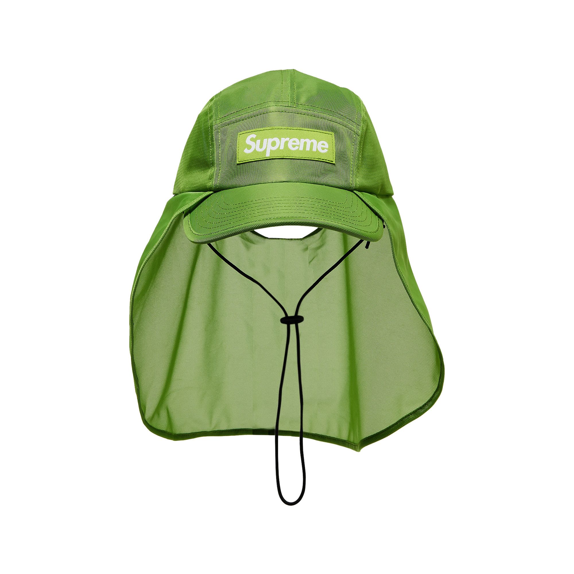 Buy Supreme Mesh Sunshield Camp Cap Lime SS24H58 LIME GOAT