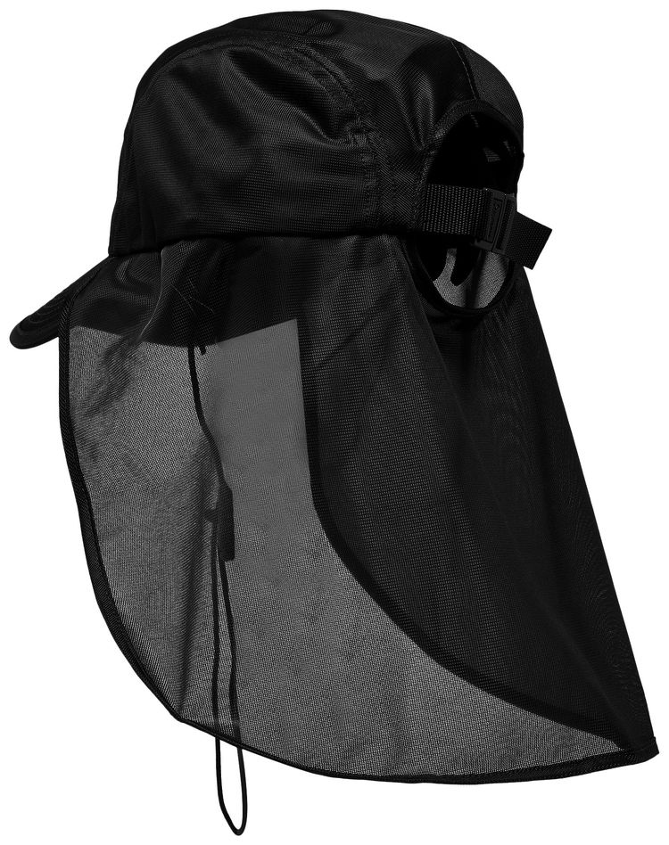 Supreme Mesh Sunshield Camp Cap Black