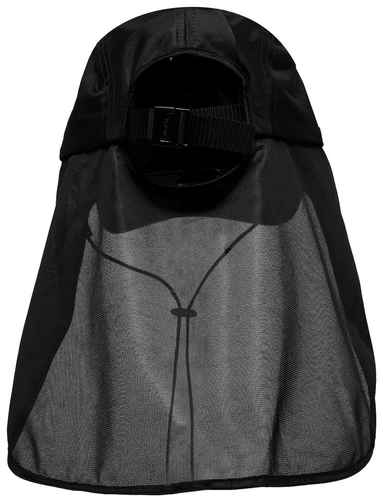 Supreme Mesh Sunshield Camp Cap Black