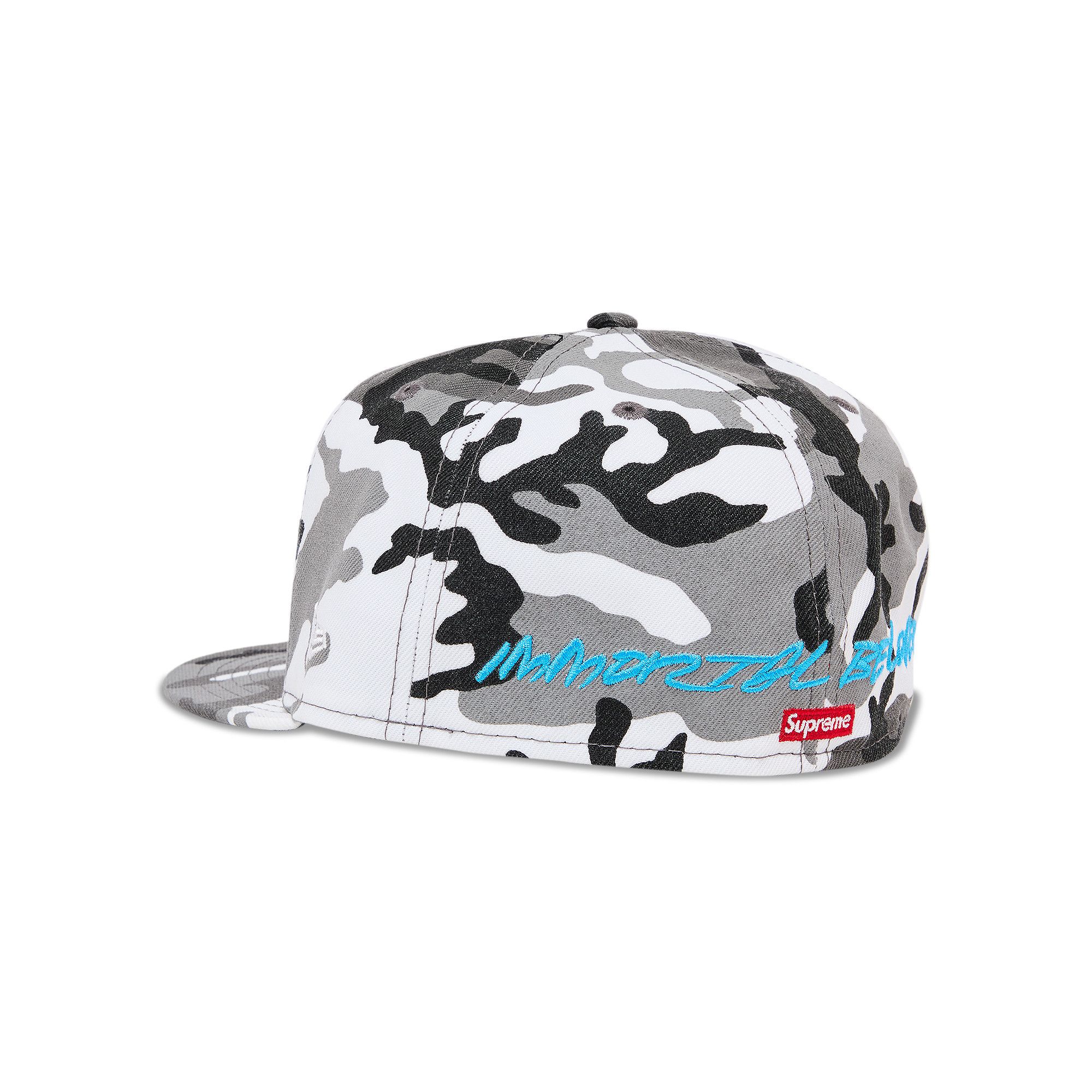 Size 7 1/2 Supreme Futura New Era 'Snow Camo'