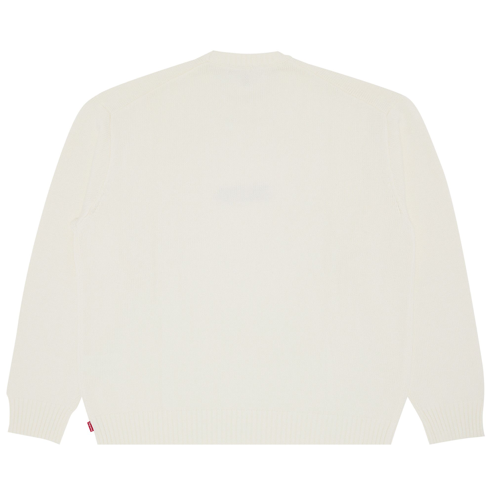 ほぼ未使用Supreme Old English Sweater Ivory M