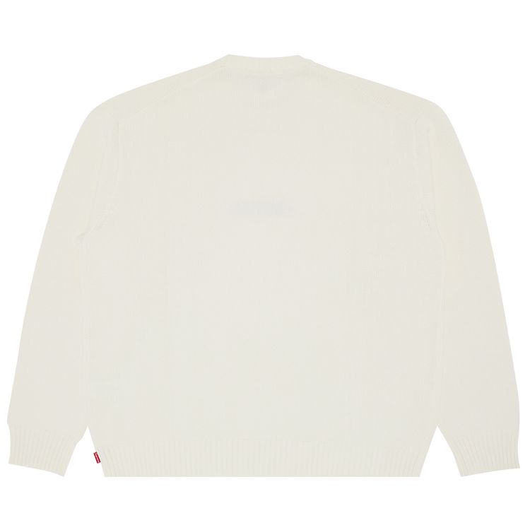 Supreme Old English Sweater Ivory