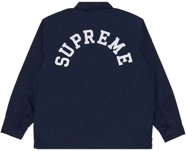 Supreme x Champion Coaches Jacket Navy