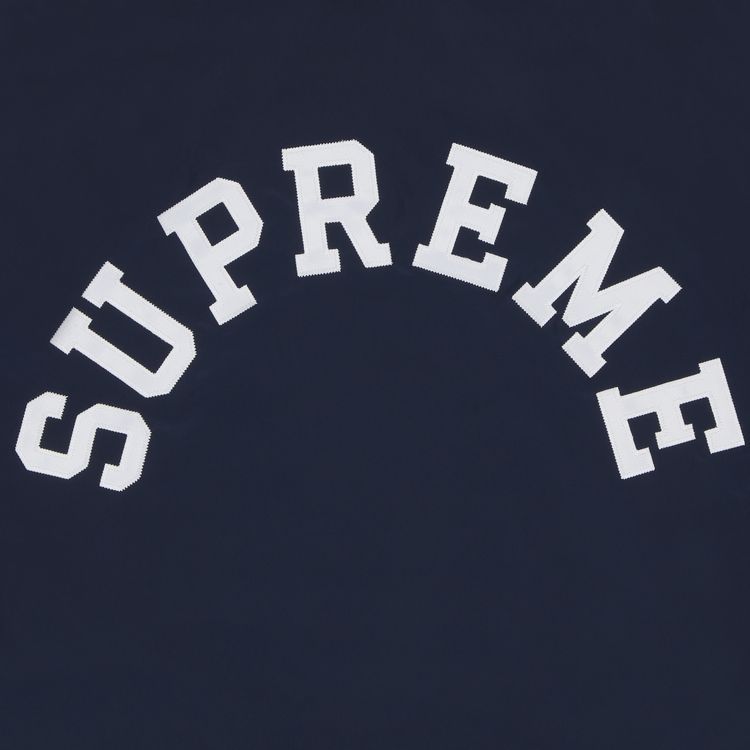 Supreme x Champion Coaches Jacket Navy