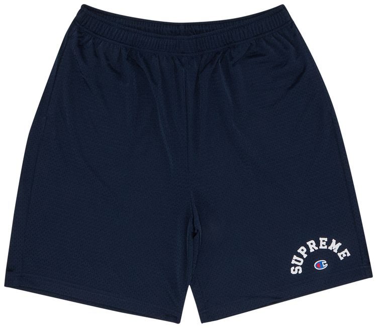 Supreme x Champion Mesh Short Navy