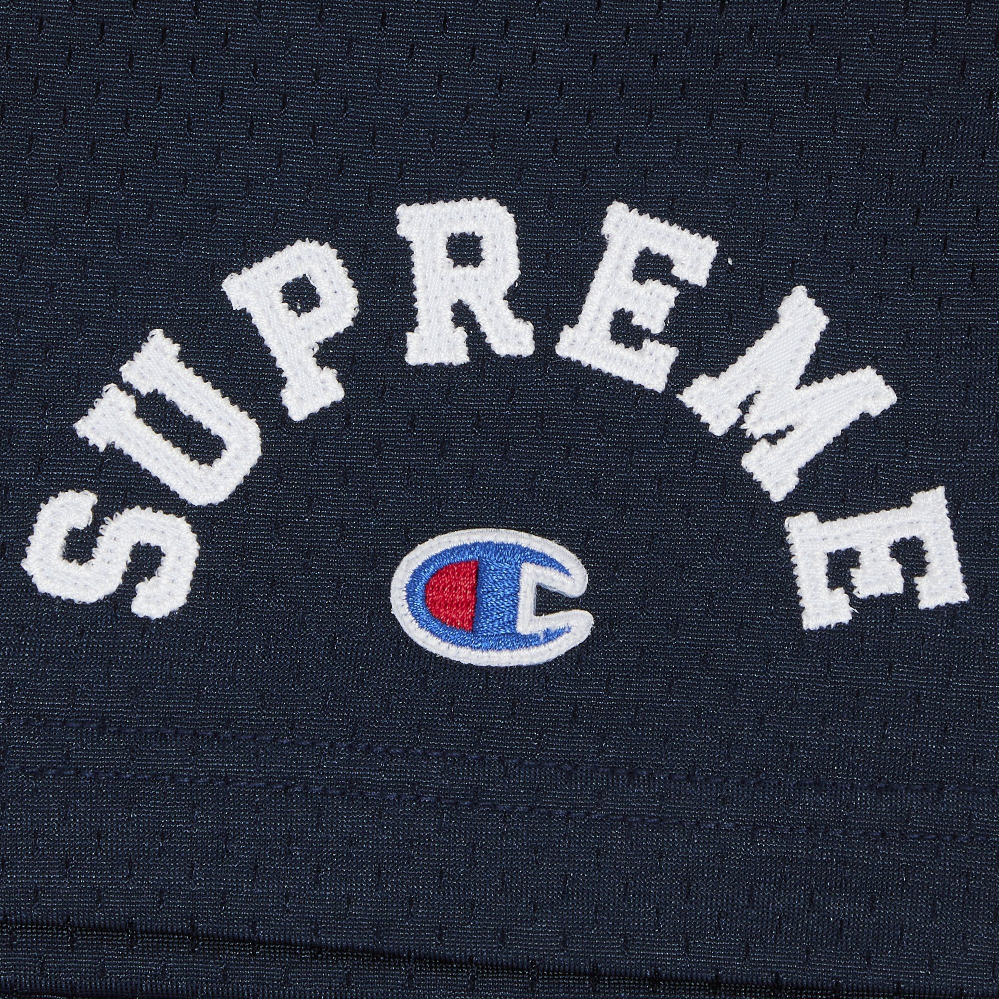 Buy Supreme x Champion Mesh Short 'Navy' - SS24SH8 NAVY | GOAT