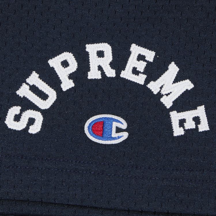 Supreme x Champion Mesh Short Navy