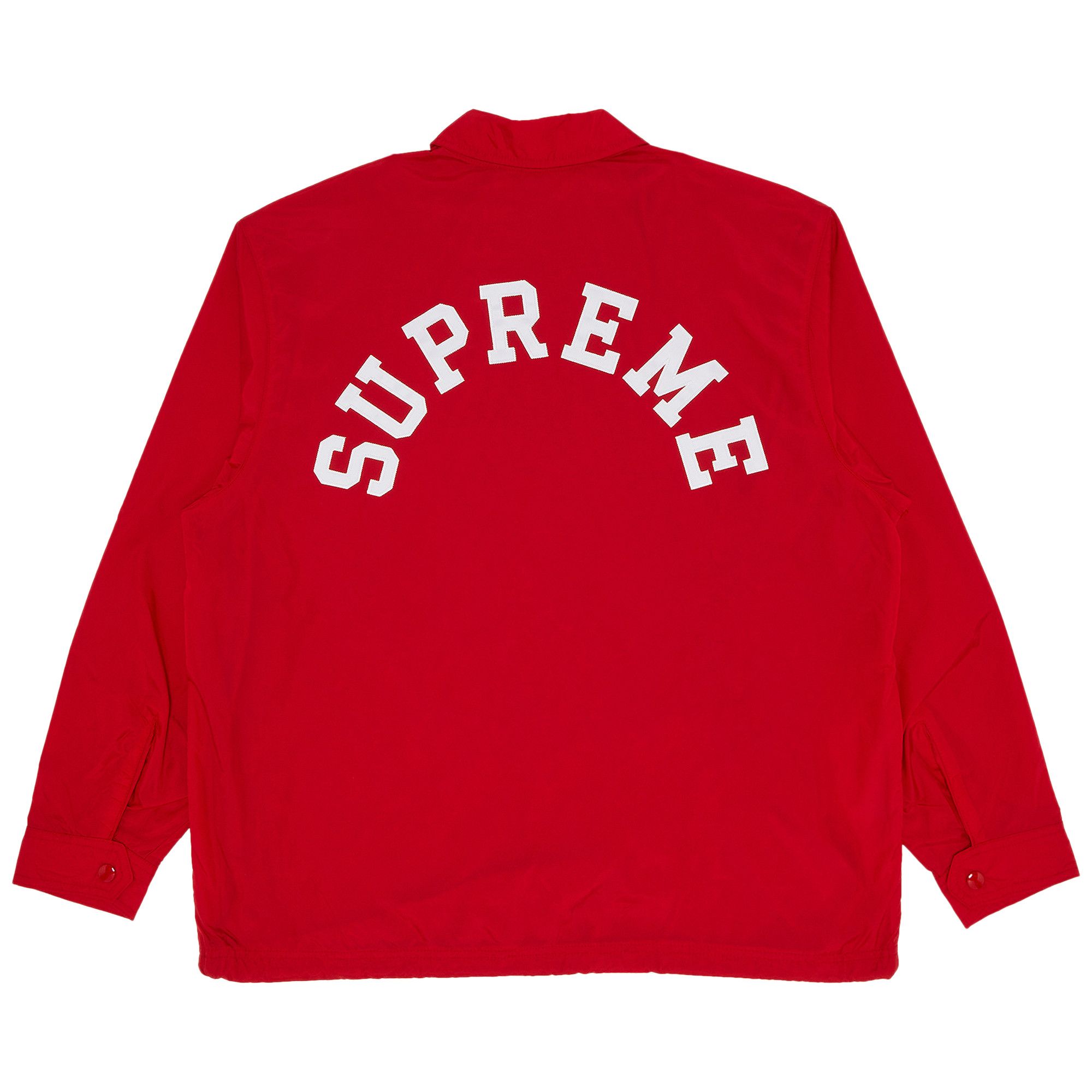 Supreme x champion jacket red sale