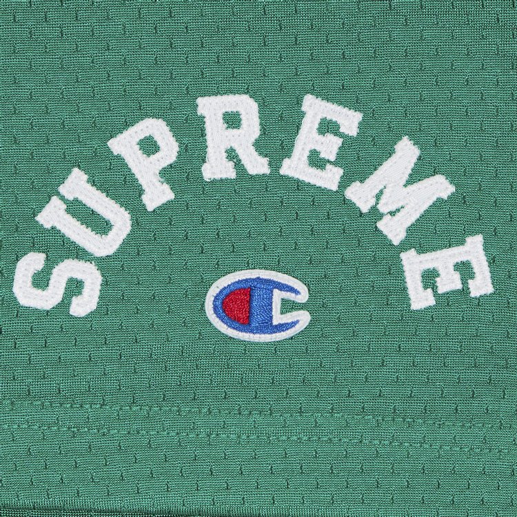 Supreme x Champion Mesh Short Green